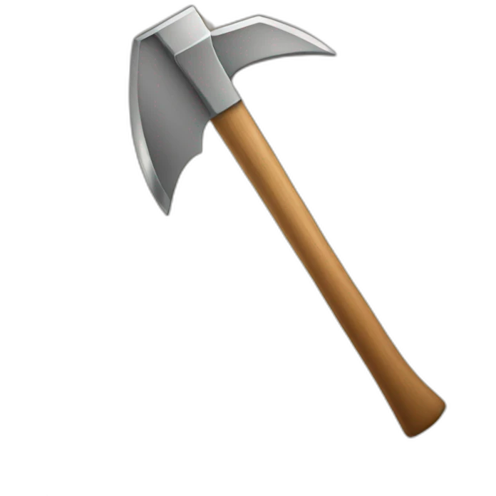 Pick axe emoji