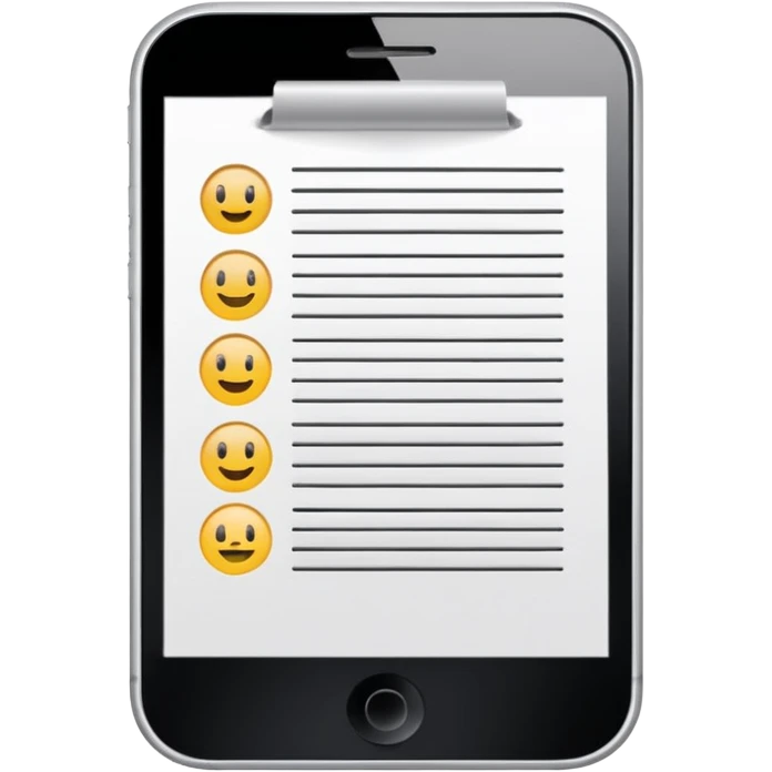 Liste emoji