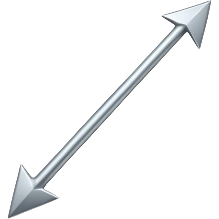 Direction Arrow towards up a single arrow  emoji