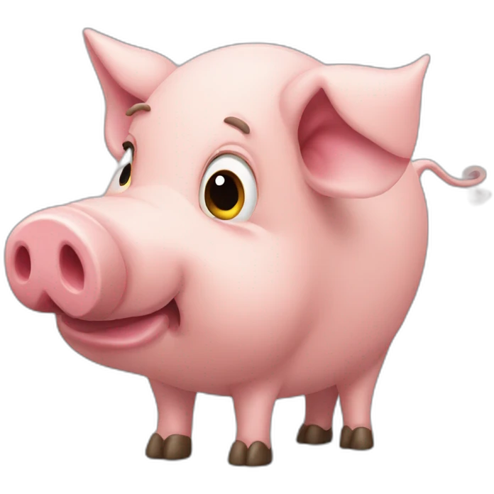 Big pig emoji