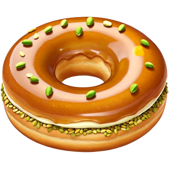 Donuts pistachios emoji