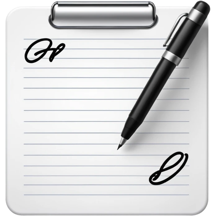 Signature emoji