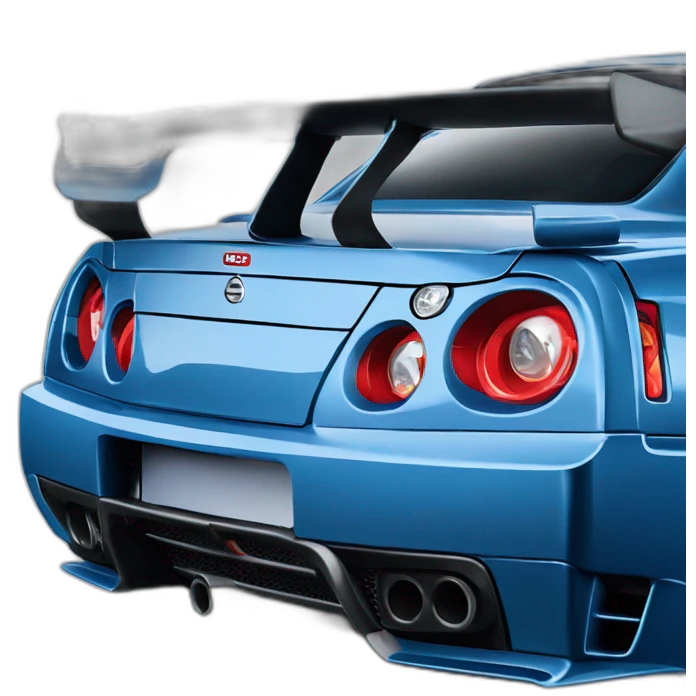 Nissan gtr r34 emoji