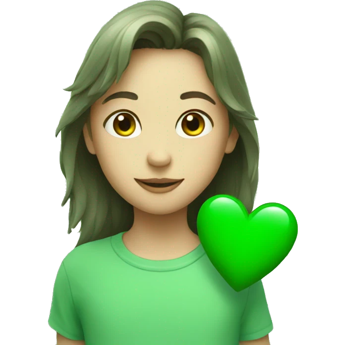 Green heart emoji