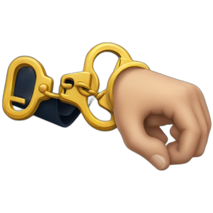 trump-in-handcuffs emoji