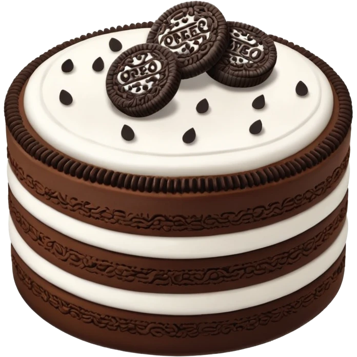 oreo cake emoji