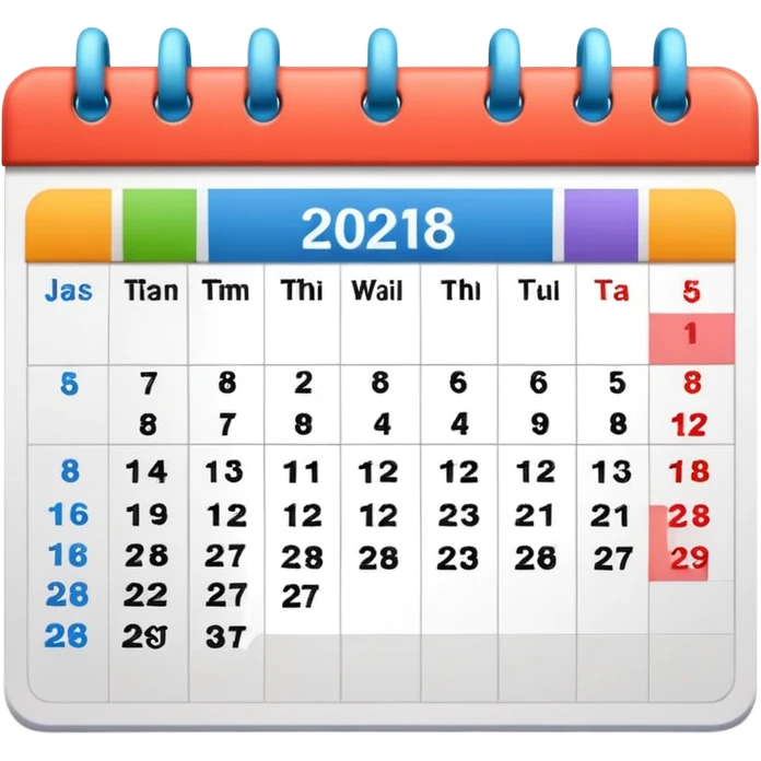 calendar emoji