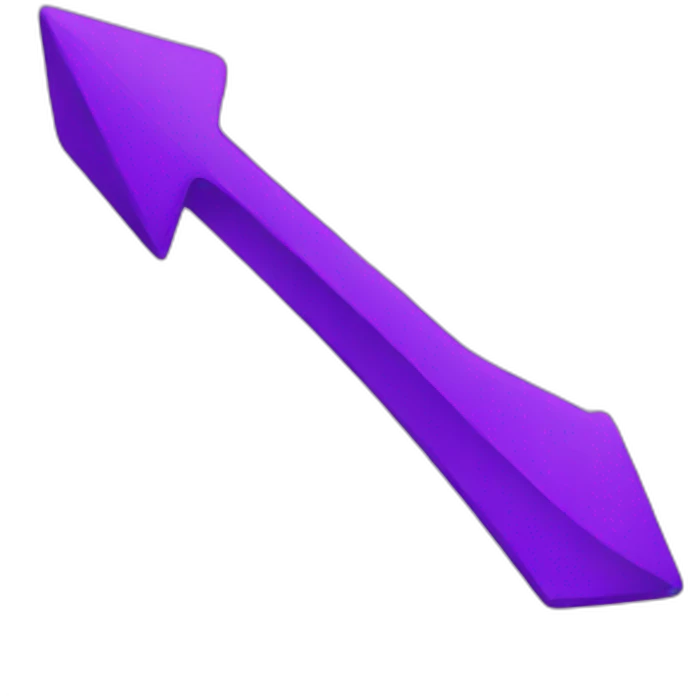 right arrow violet emoji