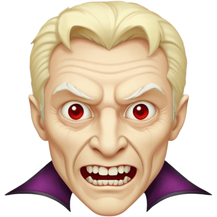 blonde old vampire man emoji