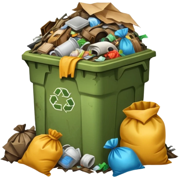 garbage emoji