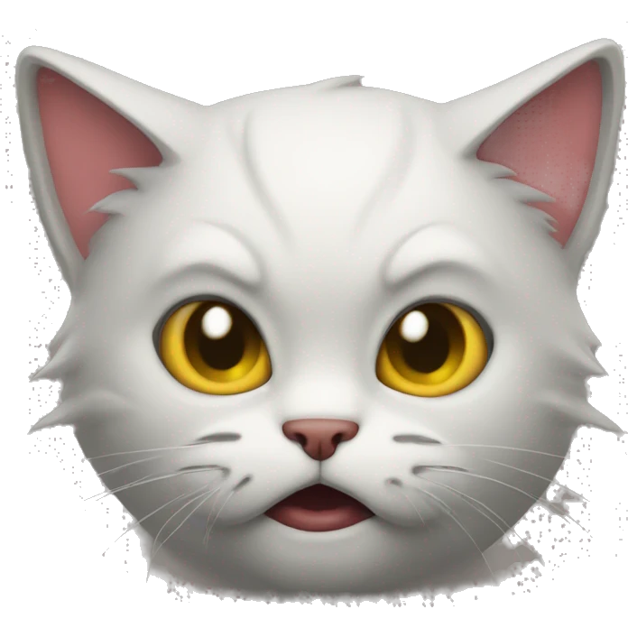 Hell kitty mad  emoji