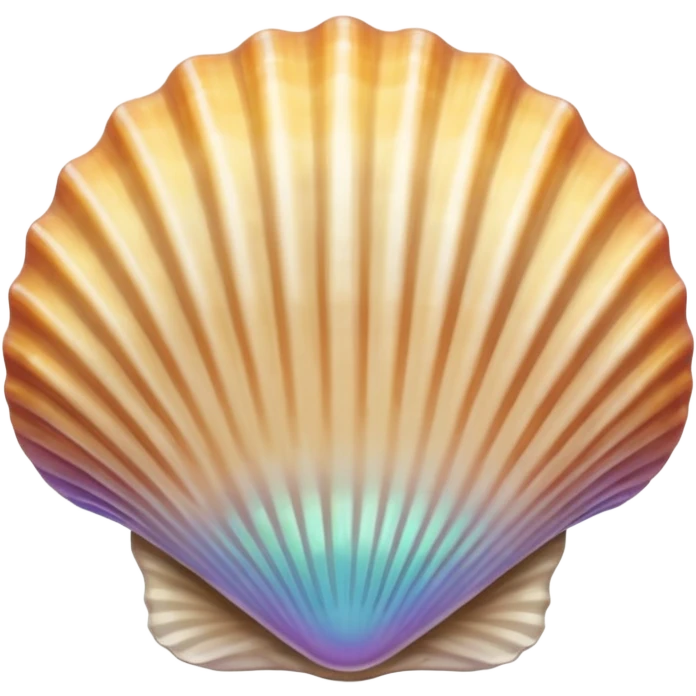light beige sea shell emoji