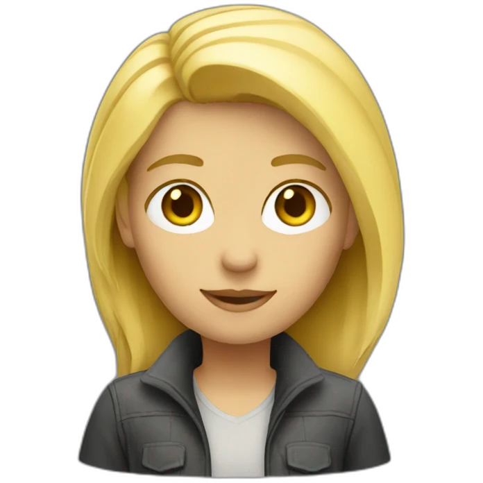 blonde developer emoji