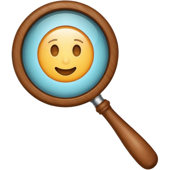 Magnifier emoji