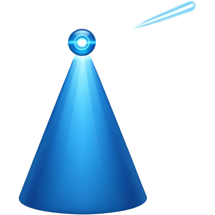 one laser beam emoji