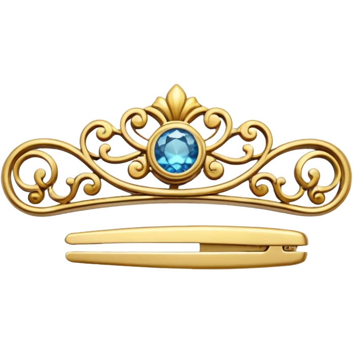 hair clip emoji