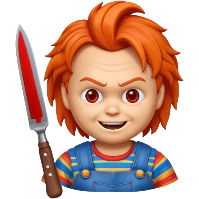 Un emojin de chuky emoji