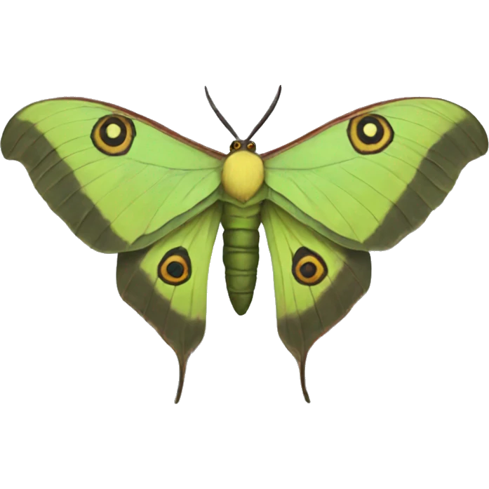 Moon moth  emoji