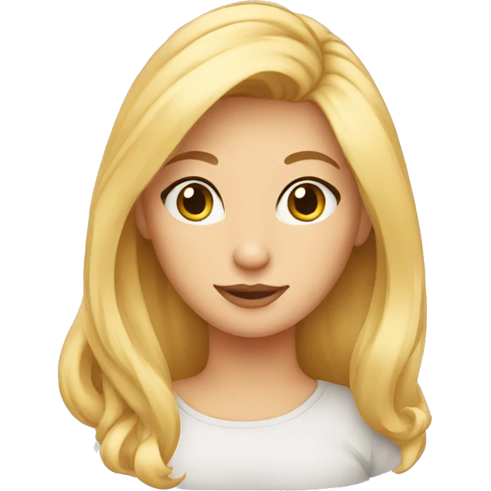 cat blonde emoji