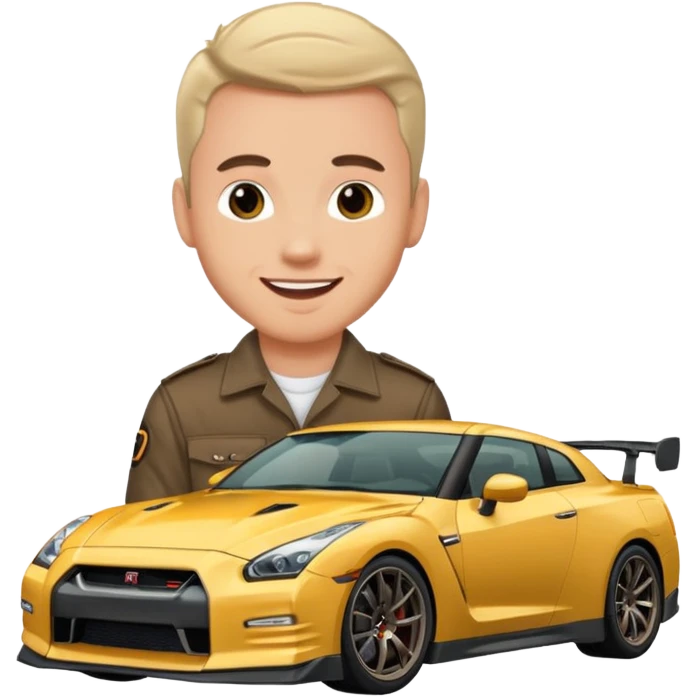 Brian o Connor com GTR  emoji