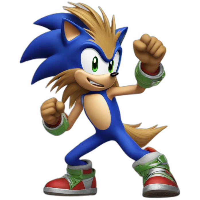 sonic the hedgehog emoji