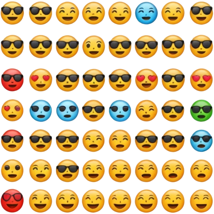 Create a 67 emoji emoji
