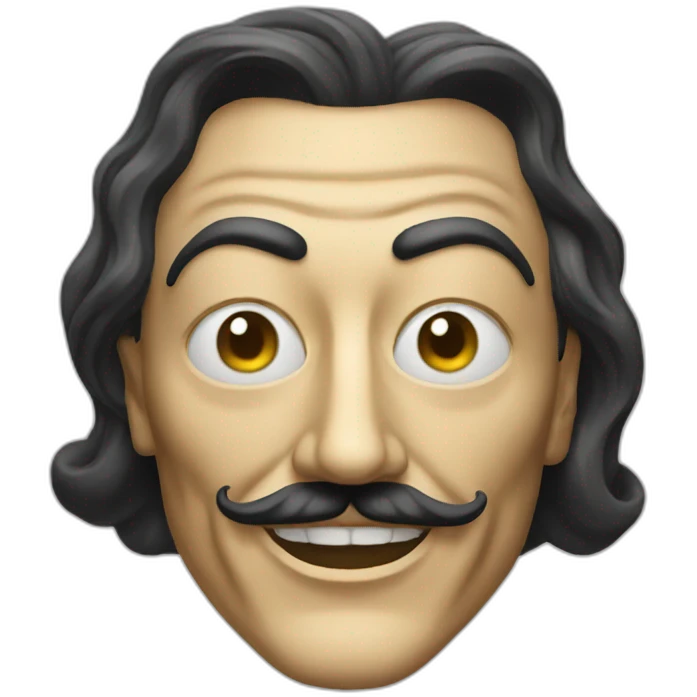 dali mask avatar emoji