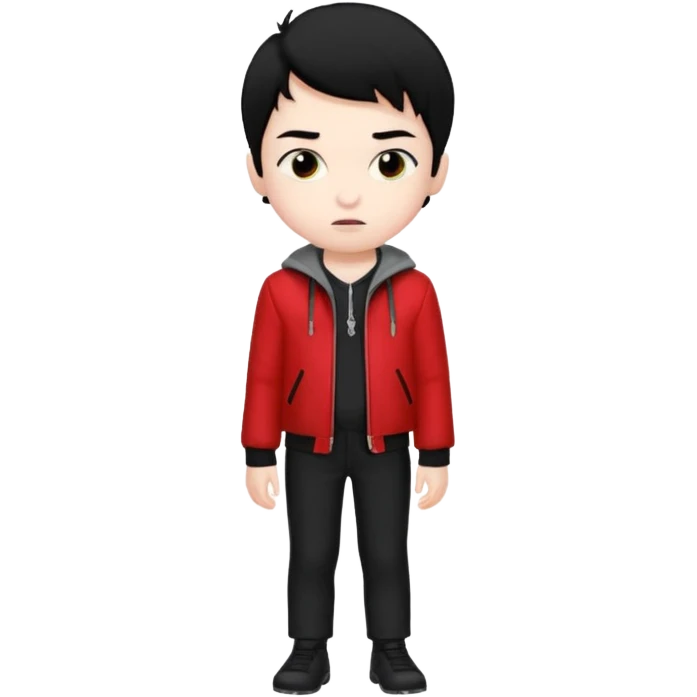 Boyfriend from fnf emoji
