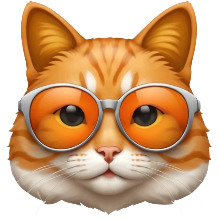 Cat wearing sunglasses emoji