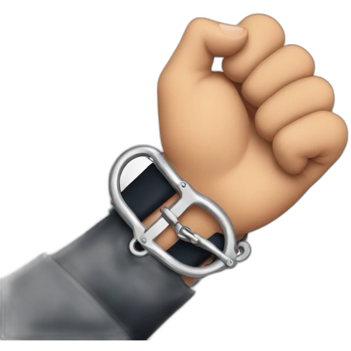 trump-in-handcuffs emoji