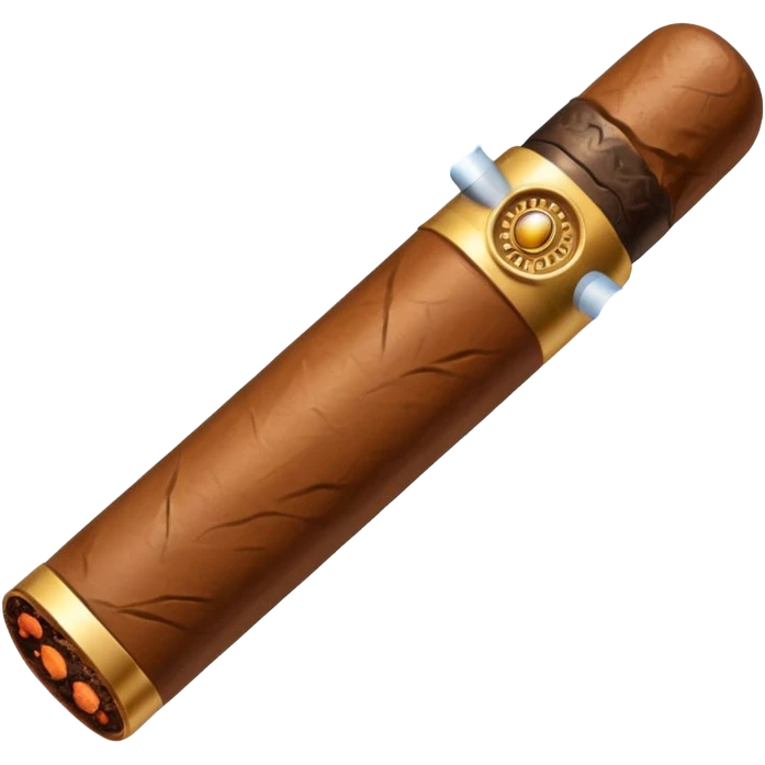 a hidden cigar emoji
