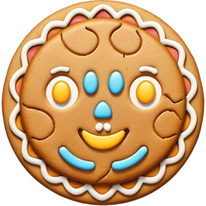 gingerbread emoji