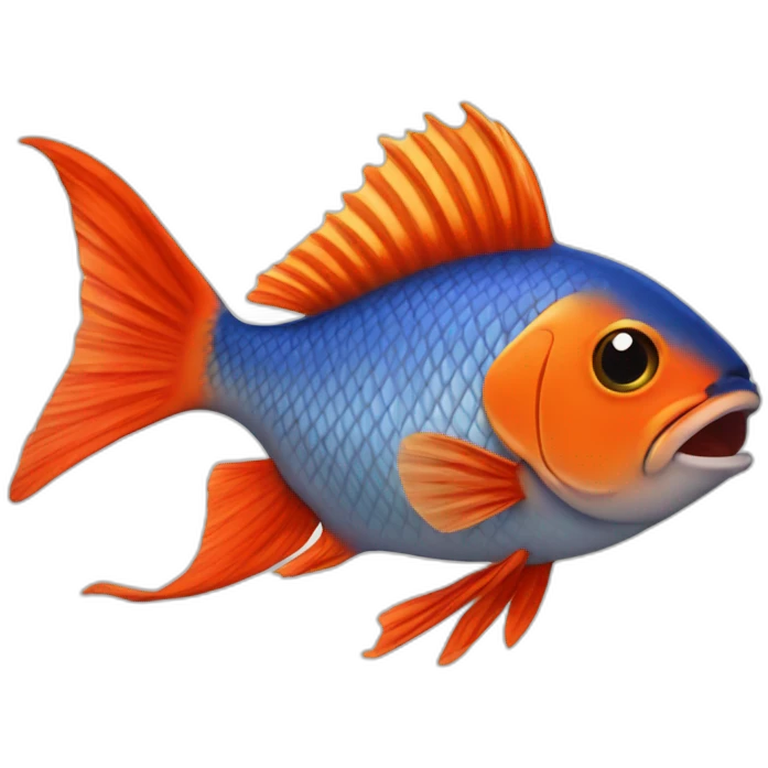 Poisson rouge emoji