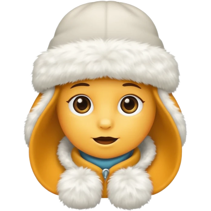 re dfluffy hat emoji