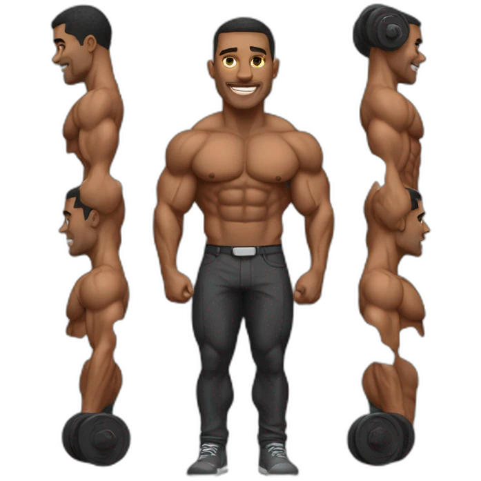 bodybuilder-ceo emoji