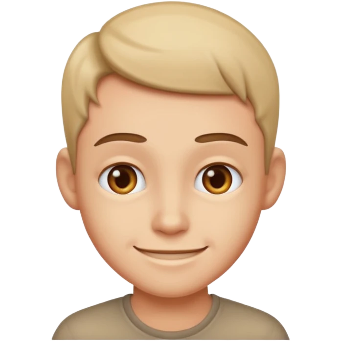 Cheeky but innocent smirk emoji