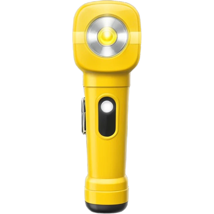 Flashlight Yellow emoji