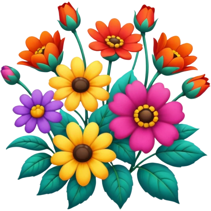 Цветы  emoji
