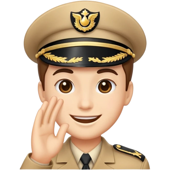 face saluting emoji