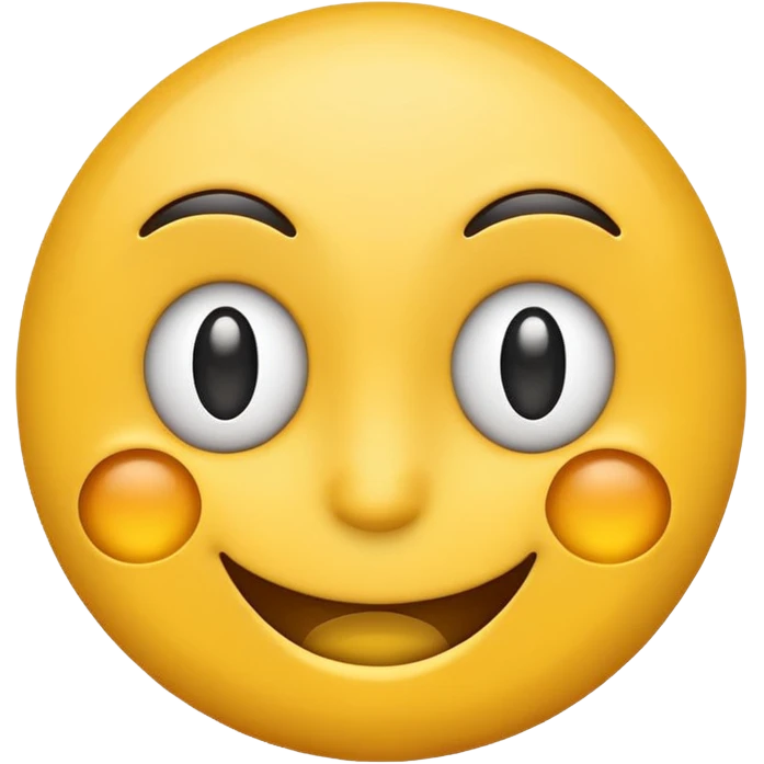 smiling rmoji with ticking eye emoji