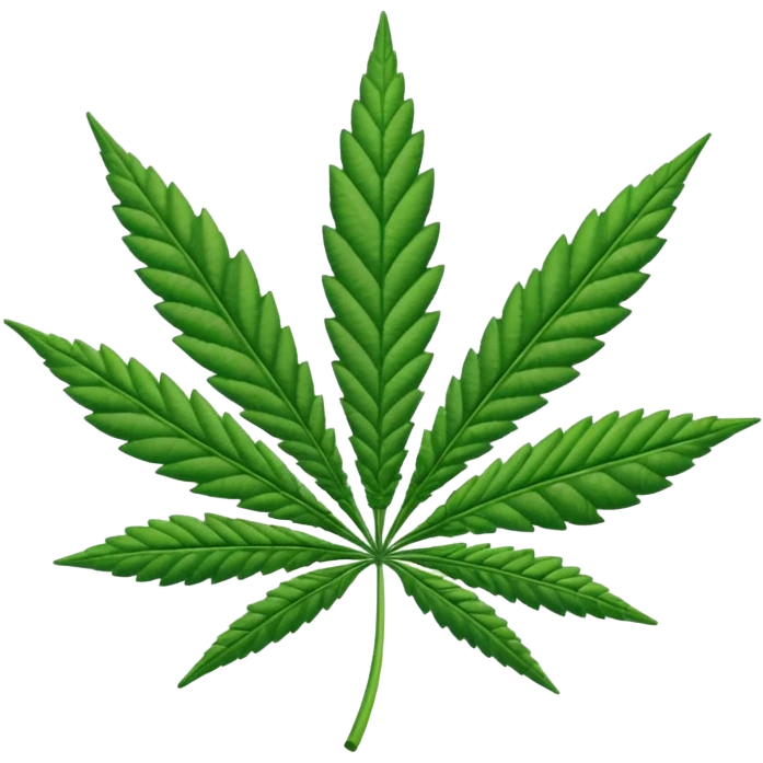 marijuana leaf emoji