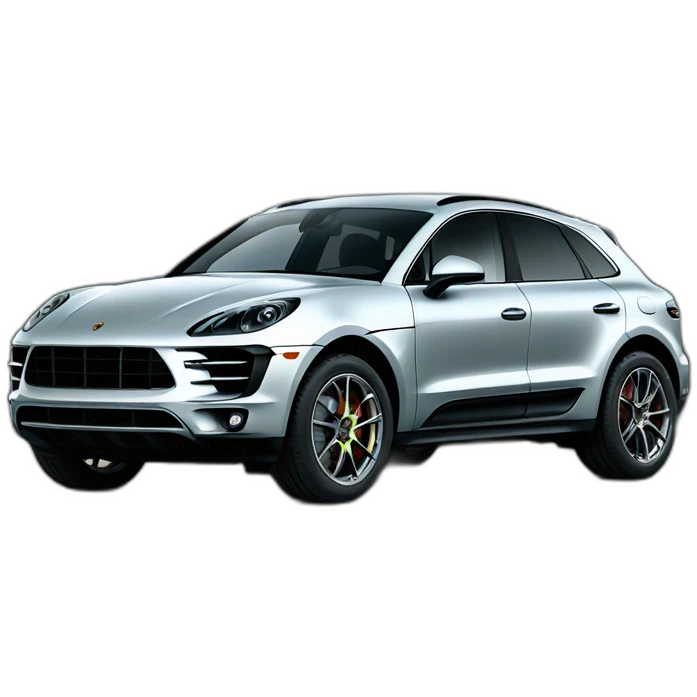 Chalk grey Porsche Macan S emoji