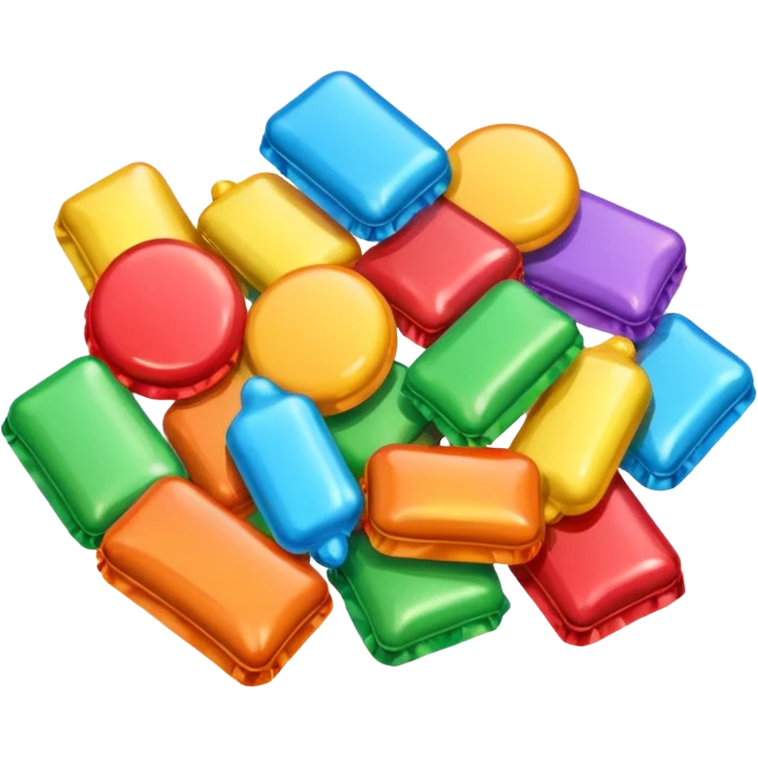 wraped candy emoji