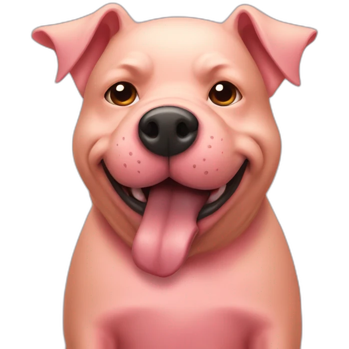 pig-dog-nuclear emoji