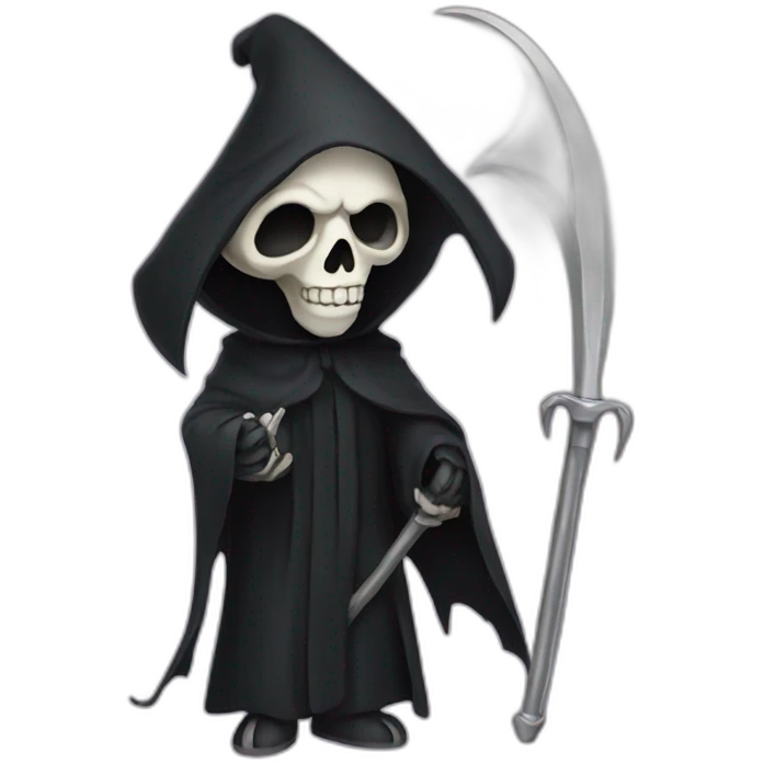 Smart Grim Reaper emoji