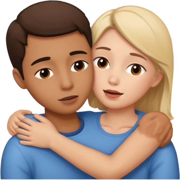 🫂+🤫 emoji