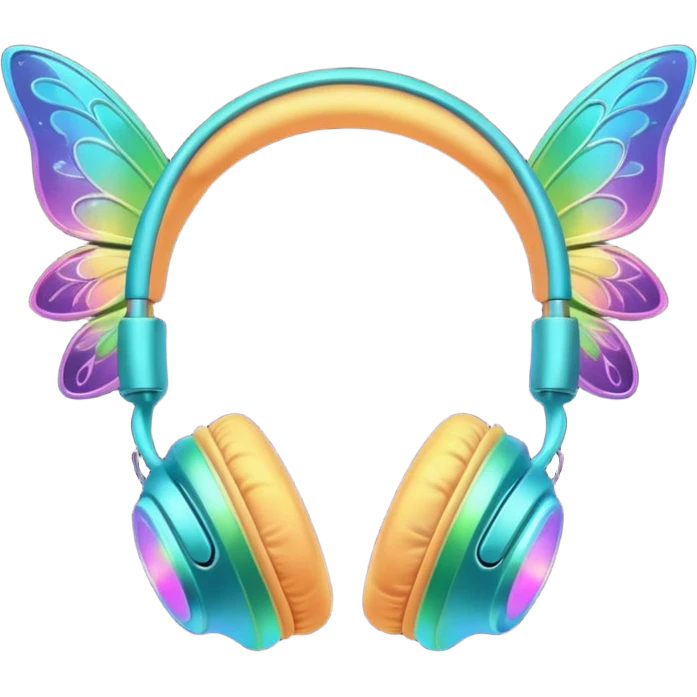 fairy headphones emoji