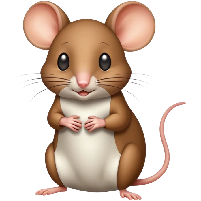 Brown mouse emoji