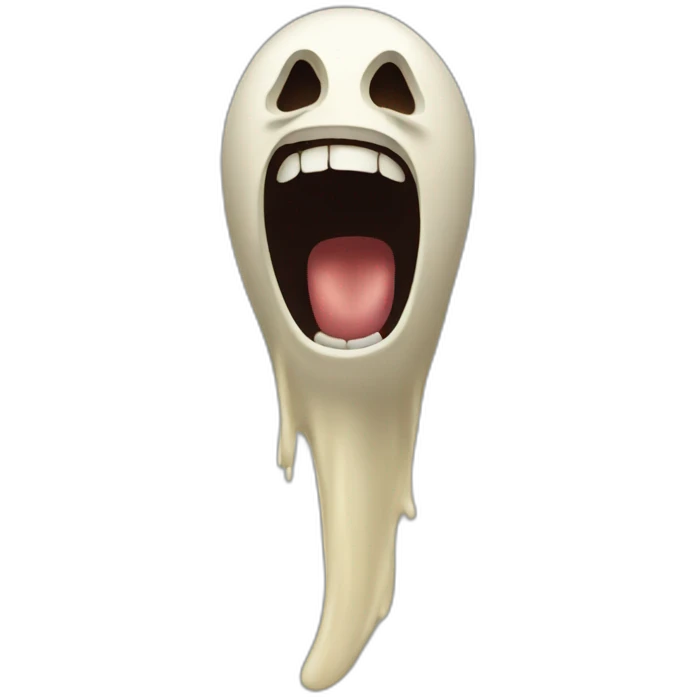 Scream emoji