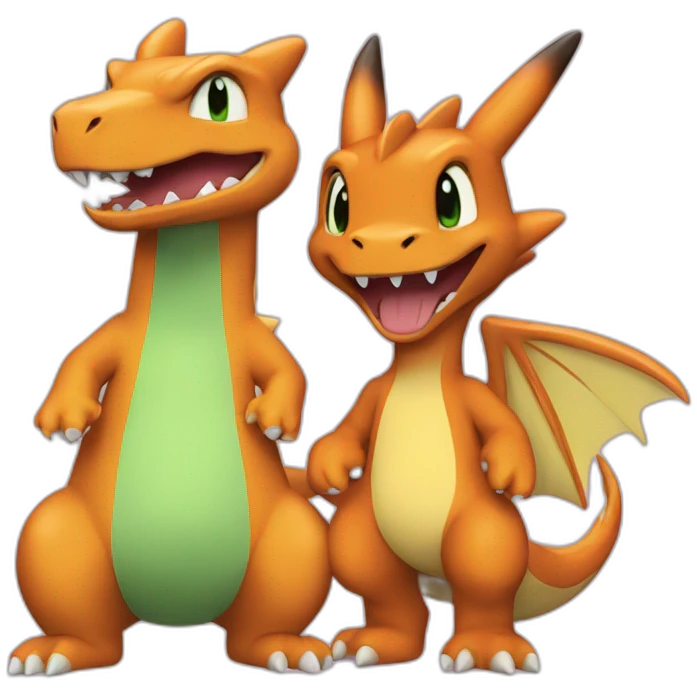 charizard & shaggy emoji